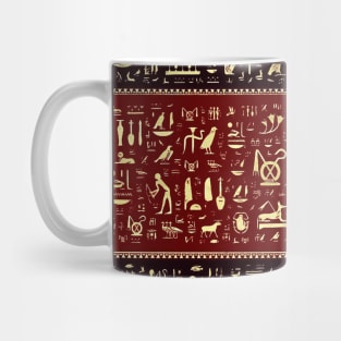 Egyptian Hieroglyphs Mug